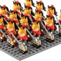 Napoleon Empire French Dragoons Cavalry Army Set 16 Minifigures Lot
