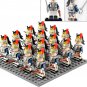 The French Cuirassier Cavalry Army Set 16 Minifigures Toys Gift