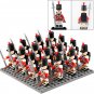 Napoleonic Wars Britain Army the British NCO Light Infantry 16 Minifigures