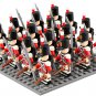 Napoleonic Wars Britain Army the British NCO Light Infantry 16 Minifigures
