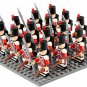 Napoleonic Wars Britain Army the British NCO Light Infantry 16 Minifigures