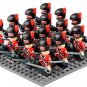 Napoleonic Wars Britain Army the British Highlander bagpiper 16 Minifigures
