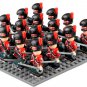 Napoleonic Wars Britain Army the British Highlander bagpiper 16 Minifigures