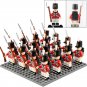 Napoleonic Wars Britain Army the British Fusilier Soldiers 16 Minifigures