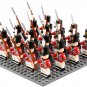 Napoleonic Wars Britain Army the British Fusilier Soldiers 16 Minifigures