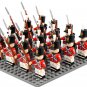Napoleonic Wars Britain Army the British Fusilier Soldiers 16 Minifigures
