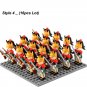 166pcs Napoleonic Wars France UK Italy Army Set Collection Minifigures Toys