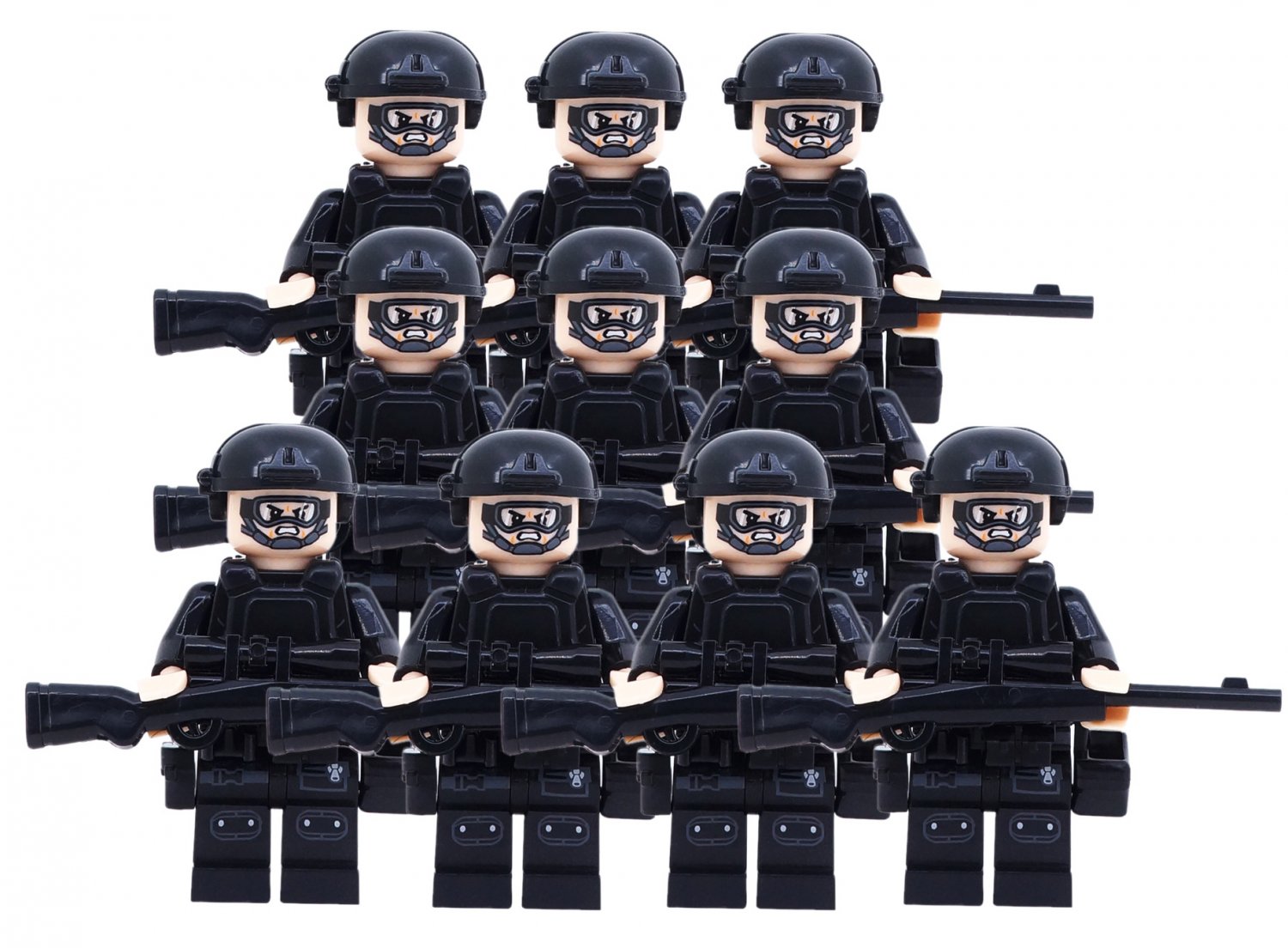 Modern Counter Terrorism Response Unit ( CTRU ) 10 Minifigure Set D