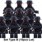 110pcs Counter Terrorism Response Unit Minifigures for Military Fans