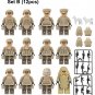 Military Counter-terrorism Unit SWAT Minifigure Set of 24pcs With Weapons & Accessories