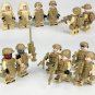 Military Counter-terrorism Unit SWAT Minifigure Set of 24pcs With Weapons & Accessories