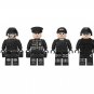 Black Special Police Force Military Toy with Built-up Minions Belt Police Dog Shield