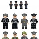 WW2 German Soldiers and Officers Special Force 16 Minifigure Building Blocks