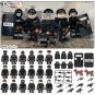 Black Special Police Send Weapon Film Police Dog Boy Toy Set 18 Minifigures Lot