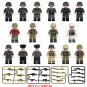 Modern Military Special Force Set of 52 Minifigures With Weapons & Accessories