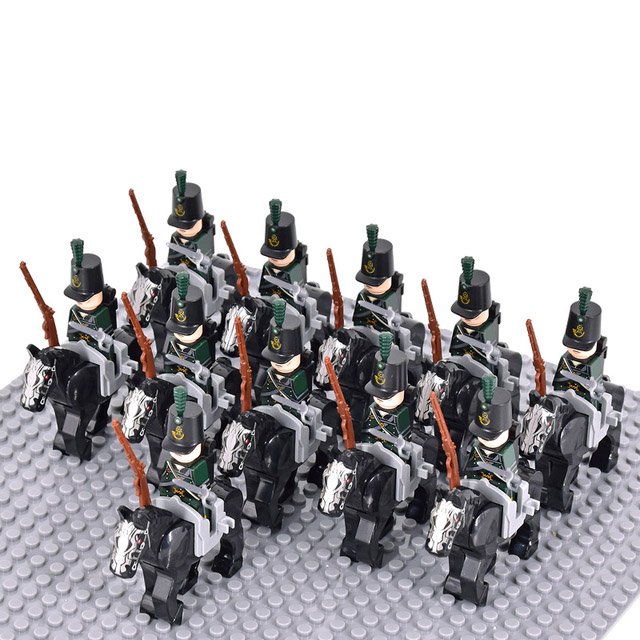 22pcs Mounted 95th Rfiles Brigade Army Soliders Minifigure Toys