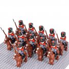 22pcs Mounted French Fusiliers Army Soliders Minifigure Toys Gift