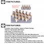 22pcs Mounted French Cuirassiers Army Minifigure Toys Gift