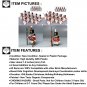 44pcs Mounted British Fusiliers Soliders Collection Minifigure Toys