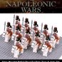 44pcs Mounted British Fusiliers Soliders Collection Minifigure Toys
