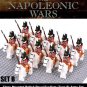The Napoleonic Wars 6 Countries Mounted Soliders Collection Minifigure Toys