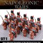 The Napoleonic Wars 6 Countries Mounted Soliders Collection Minifigure Toys