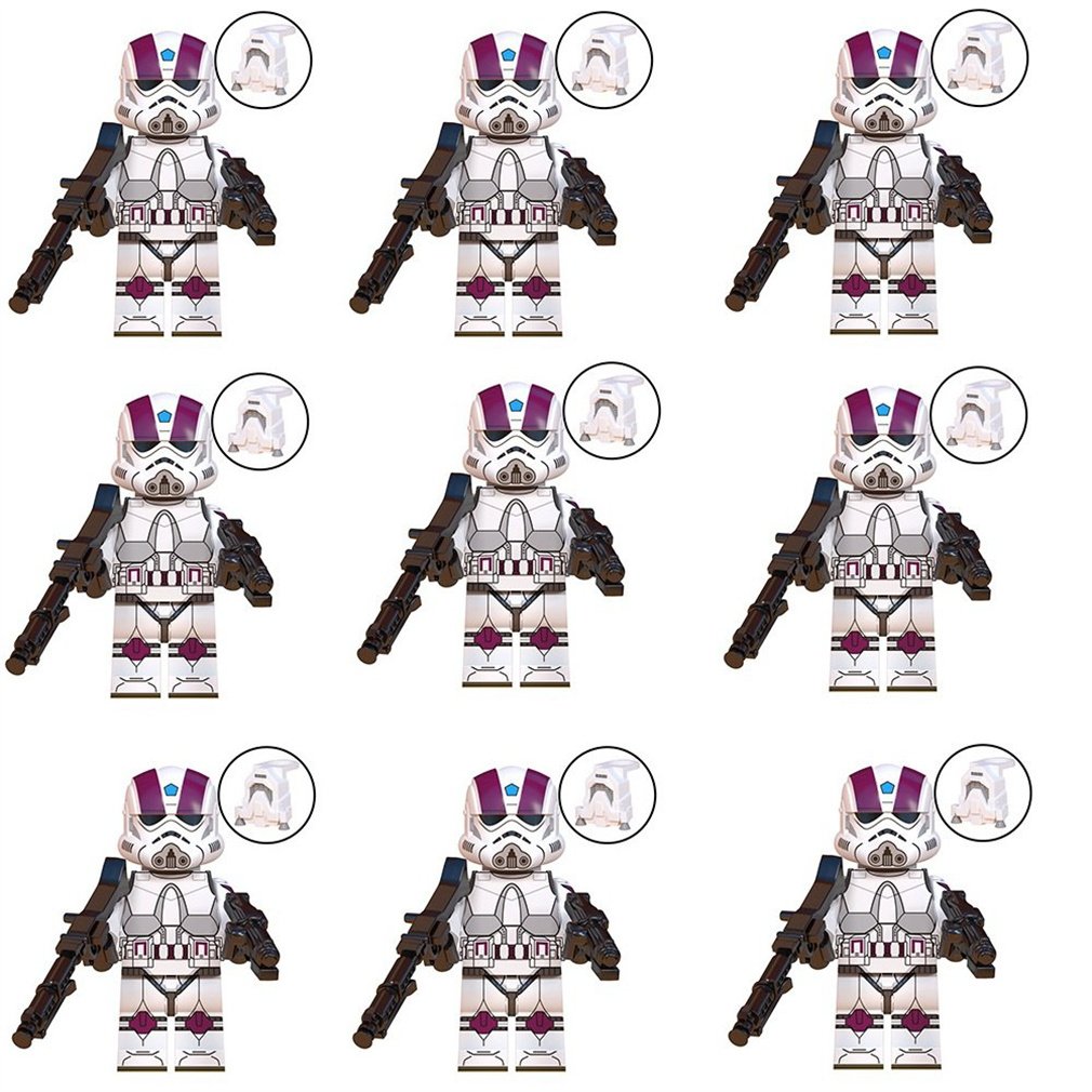10pcs Star Wars Clone Engineer Minifigure Toys