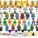New Gold Pythor Skeleton Soldiers Ice King Iloyd ninjago Custom minifigure toys