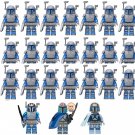 24pcs Pre Vizsla Death Watch Guards Star Wars Custom minifigure toys