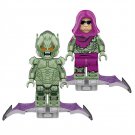 2pcs Custom Green Goblin Minifigure Toys
