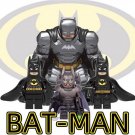 4pcs Custom Bat man Minifigure