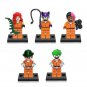 5pcs Superhero Poison Ivy Cat Woman Two Face Riddler Joker Minifigure