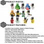 13pcs Bat man in Suits Custom Minifigure