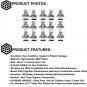 15pcs WW2 Mascow Battle German Soldiers Minifigures Sets