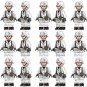 15pcs WW2 Mascow Battle German Soldiers Minifigures Sets