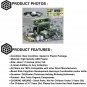 American Army Jungle Battle Soldiers Battle Gear Weapons Building Blocks