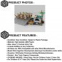WW2 Soviet Army Soldiers Fortress Bridge Minifigures and weapons
