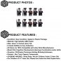 10pcs WW2 Custom China Government Soldiers Minifigure Toys