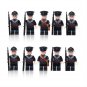 10pcs WW2 Custom China Government Soldiers Minifigure Toys