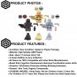 3pcs Batman XE Suit from Arkham Origins Minifigure Toys
