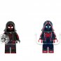 2pcs Miles Morales 2099 Suit Spider-Man Minifigure Sets