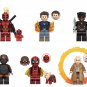 Deadpool & Wolverine Sets Lady Deadpool Blade Cassandera Nova Xavier Minifigures