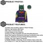 1pcs Joker Imposter Batman Super Hero Custom Minifigure Toys Gift