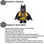1pcs Gold Batman Super Hero Custom Minifigure Toys Gift