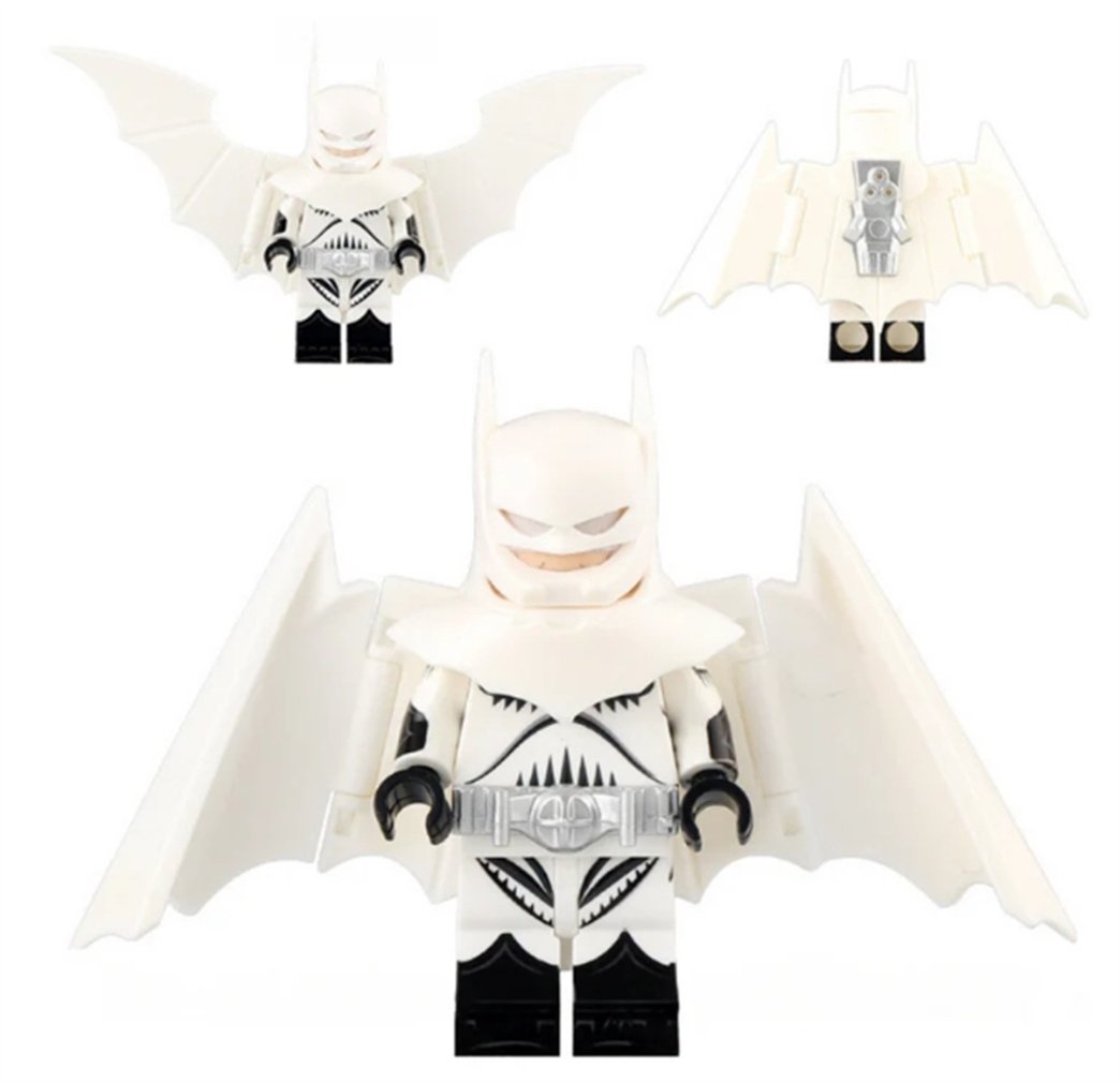 1pcs Batman (Kingdom Come White ) Minifigure Toys