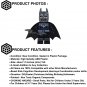 1pcs Batman ( Justice Lord ) DC Comics Custom Minifigure Toys