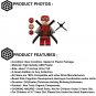 Ladypool Deadpool & Wolverine Custom Minifigure Toys
