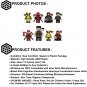 8pcs Deadpool & Wolverine Ladypool Colossus X-Men Magneto Minifigure