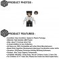 Wolverine Patch Deadpool & Wolverine Custom Minifigure Toys