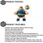 1pcs Large The Blob X-Men DC Comics Custom Minifigure Toys